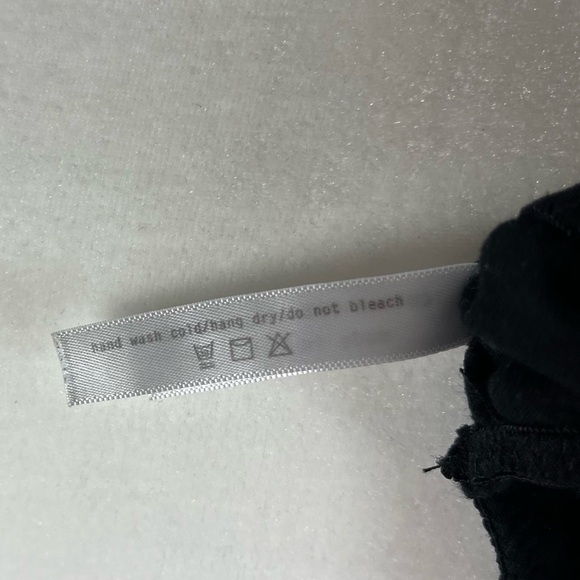 Anemone Medium Deep V Medium Adjustable Triangle Bra Bralette Solid Minimalist - Picture 7 of 7